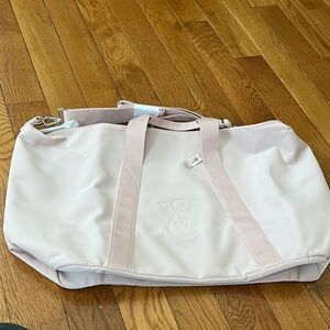 NWT Victorias Secret (VS) Stylish Light Pink Tote Bag